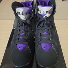 Air Jordan 7 Rayallenレイアレン ブラック/パープルのサムネイル