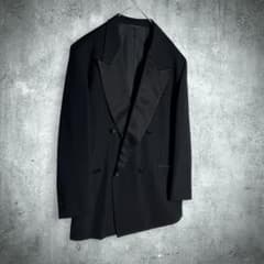 ダブルブレスト タキシード ブラック テーラードジャケット RENOMA 極