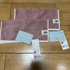 ピンクタオルハンカチ 2枚セットのサムネイル