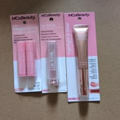 MCoBeauty ミニメガバーム、リップスクラブ、ハイライト＆グローのサムネイル