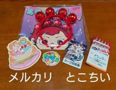新品 未使用 カープ ミラーボールカチューシャ シールおまけ付　カチューシャのサムネイル