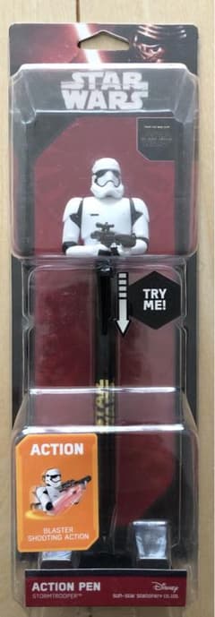 スターウォーズ　ストームルーパー　アクションボールペン【新品未使用】のサムネイル