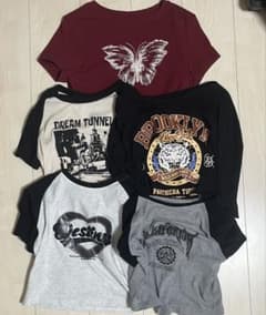 レディース 半袖Tシャツ SHEIN ちびティーのサムネイル