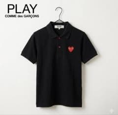 PLAY COMME des GARÇONS ポロシャツ ブラックSのサムネイル