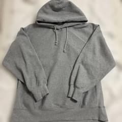 GU グレー パーカー XL 裏起毛のサムネイル