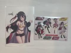 ホロクル11th 加速サトウ AZKi アクスタ おまけペーパー サイン入り