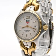 不動品 TAG HEUER タグホイヤー セル メンズ腕時計 白文字盤 コンビ