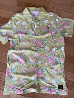 kissmark ゴルフ ポロシャツ 花柄 Mのサムネイル