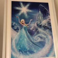アナと雪の女王　複製原画 アナと雪の女王 複製原画（額装済）500枚限定 アナ雪 エルサ - メルカリ