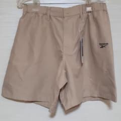 新品 Reebok ショートパンツ ベージュ LL