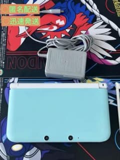 【丁寧梱包】Nintendo 3DS LL (ライトブルー/ホワイト)のサムネイル