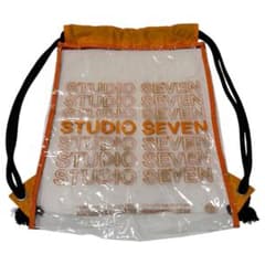 ⭐️STUDIO SEVEN⭐️クリアナップサック　オレンジのサムネイル