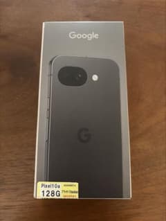 新品未開封 GooglePixel 10a 128GB Obsidian 黒のサムネイル