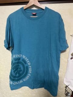 Element Tシャツ ブルー ロゴプリントのサムネイル