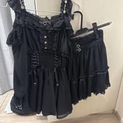 LIZLISA lizlisa リズリサ オフショルシフォンセットアップ 正規品