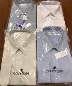 【クレージュ】長袖ワイシャツ 43-80 4着セット(未使用)のサムネイル