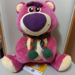 新品ピクサーキャラクター こてっとぺったん 冬じたく BIGぬいぐるみ ロッツォ