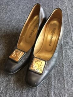 イヴ・サンローラン　パンプス　黒　37  24cmのサムネイル