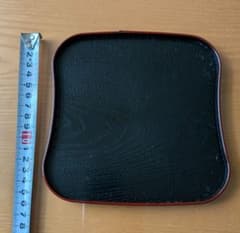 木目調 小盆 10枚セット 黒 漆器風のサムネイル