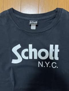 Schott ショット Tシャツ Mサイズ 黒 USAのサムネイル