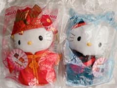 ハローキティ ぬいぐるみ セットのサムネイル