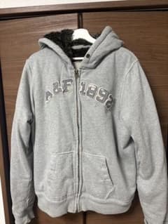 Abercrombie & Fitchメンズ ジップアップボアパーカーのサムネイル