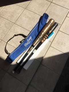 中古品　ローリングス　ZETT バット　セットのサムネイル