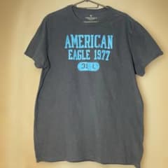 AMERICAN EAGLE Tシャツ　ネイビー　Lのサムネイル