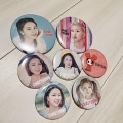 CHAE YOUNG 缶バッジ 7個セット TWICE チェヨン - メルカリ
