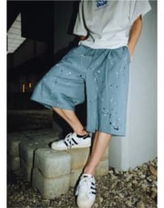 9090 Half Painter Pants(くすみブルー)のサムネイル
