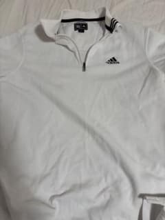 adidas CLIMLITE STRETCH ホワイト ポロシャツ S/Pのサムネイル