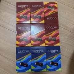 GODIVA ミルクキャラメルチョコレート 9個セットミックスのサムネイル