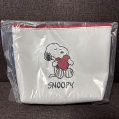 DHCスヌーピー　ポーチ＆ミラーセット（ハート）未開封
