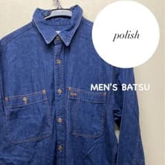 MEN'S BATSU デニム風シャツのサムネイル