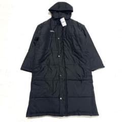 【新品未使用】asics アシックス ベンチコート ダウンコート ロング L