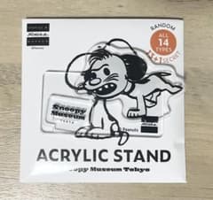 スヌーピー スヌーピーミュージアム ランダム アクリルスタンドのサムネイル