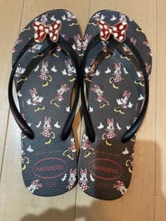 havaianas ミニーマウス柄 サンダル 37-38のサムネイル