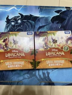 【おまけ付】 ロルカナ ⭐︎ 未開封 シュリンク 付きBOX 2種 セット BOX/パック/未開封製品 | ディズニー・ロルカナ専門店【ロルハッピー