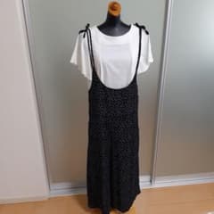【KKT様専用】ドットのサロペットのサムネイル