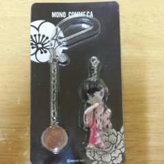 キーホルダー　ストラップ《ピンク》のサムネイル