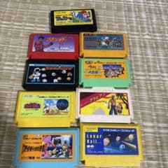 ん*だ様 ファミリーコンピュータ ソフト 9本セットのサムネイル