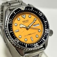 稼働/新品電池 SEIKO セイコー オレンジボーイ クォーツ ダイバー