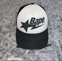 2025 BAPE mesh cap メッシュ部分星柄のサムネイル