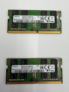 動作確認済み ノートPC用メモリ DDR4 32GB(16×2) ID:6A18 動作確認済み ノートPC用メモリ DDR4 32GB(16×2) ID:6A18 - メルカリ