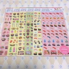 キャンドゥ chocottoシール 6枚セット⑨ シール/ステッカー/文房具
