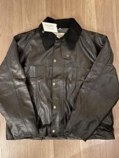 YOUSED DRIVERS LEATHER JACKET size 1のサムネイル