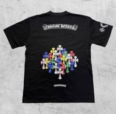 CHROMEHEARTS マルチカラー クロス Tシャツ新品未使用タグ付、正規品