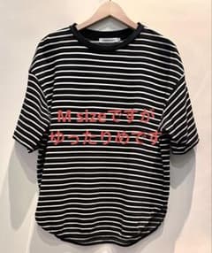 AMERICAN HOLIC ボーダーTシャツ M ゆったり 半袖カットソーのサムネイル