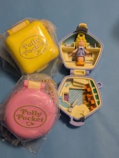 Polly Pocket ミニチュアキーチェーン 3種セットのサムネイル