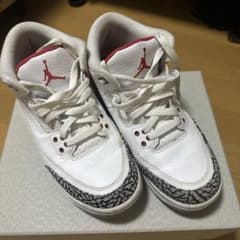 Nike Air Jordan 3 Retro White Red AJ3のサムネイル